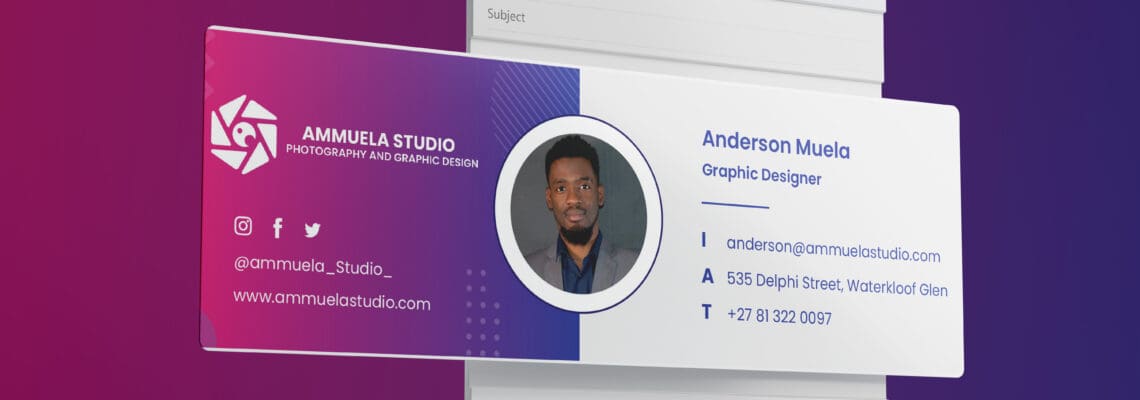 AMMuela Studio –  Email Signature