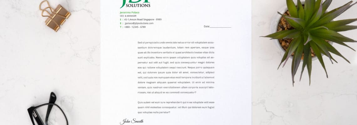 AMMuela Studio –  Letterhead